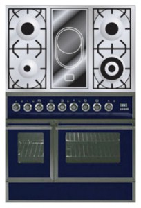 ILVE QDC-90VW-MP Blue Σόμπα κουζίνα φωτογραφία, χαρακτηριστικά