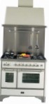 ILVE MD-100F-VG Stainless-Steel Kitchen Stove \ Characteristics, Photo