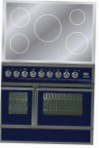 ILVE QDCI-90W-MP Blue Σόμπα κουζίνα \ χαρακτηριστικά, φωτογραφία