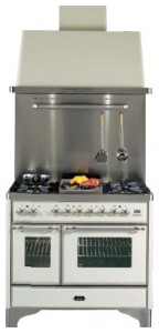 ILVE MDE-100-MP Stainless-Steel Σόμπα κουζίνα φωτογραφία, χαρακτηριστικά