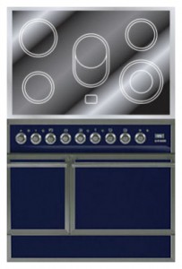 ILVE QDCE-90-MP Blue Fogão de Cozinha Foto, características