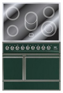 ILVE QDCE-90-MP Green Σόμπα κουζίνα φωτογραφία, χαρακτηριστικά