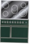 ILVE QDCE-90-MP Green Кухонная плита \ характеристики, Фото