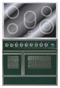 ILVE QDCE-90W-MP Green اجاق آشپزخانه عکس, مشخصات