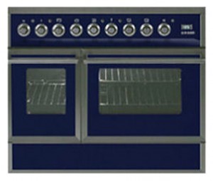 ILVE QDC-90FW-MP Blue Estufa de la cocina Foto, características