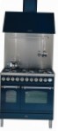ILVE PDN-90B-VG Blue Σόμπα κουζίνα \ χαρακτηριστικά, φωτογραφία