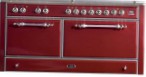 ILVE MC-150B-MP Red Virtuves Plīts \ raksturojums, foto