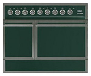 ILVE QDC-90R-MP Green Estufa de la cocina Foto, características