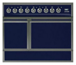 ILVE QDC-90R-MP Blue Kitchen Stove Photo, Characteristics