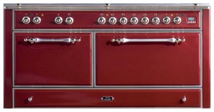 ILVE MC-150S-VG Red เตาครัว รูปถ่าย, ลักษณะเฉพาะ