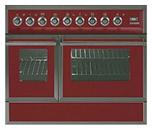 ILVE QDC-90FW-MP Red रसोई चूल्हा तस्वीर, विशेषताएँ
