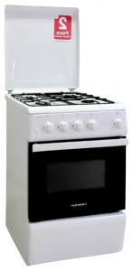 Liberton LCGG 5540 W Estufa de la cocina Foto, características