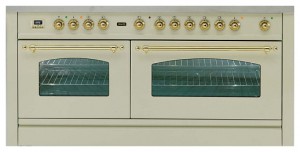 ILVE PN-150FS-MP Antique white موقد المطبخ صورة فوتوغرافية, مميزات