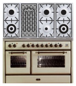 ILVE MS-120BD-MP Antique white Кухонна плита фото, Характеристики