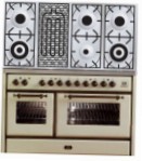 ILVE MS-120BD-MP Antique white موقد المطبخ \ مميزات, صورة فوتوغرافية