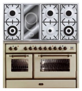 ILVE MS-120VD-MP Antique white موقد المطبخ صورة فوتوغرافية, مميزات