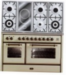ILVE MS-120VD-MP Antique white Virtuvės viryklė \ Info, nuotrauka