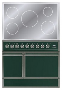 ILVE QDCI-90-MP Green Σόμπα κουζίνα φωτογραφία, χαρακτηριστικά