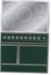ILVE QDCI-90-MP Green Σόμπα κουζίνα \ χαρακτηριστικά, φωτογραφία