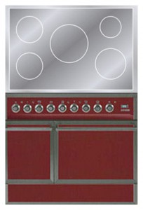 ILVE QDCI-90-MP Red اجاق آشپزخانه عکس, مشخصات