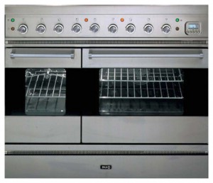 ILVE PD-90V-MP Stainless-Steel Σόμπα κουζίνα φωτογραφία, χαρακτηριστικά