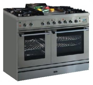 ILVE PDE-100L-MP Stainless-Steel Fogão de Cozinha Foto, características