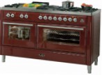 ILVE MT-150S-VG Red Kitchen Stove \ Characteristics, Photo