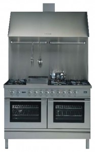 ILVE PDF-120S-VG Stainless-Steel Σόμπα κουζίνα φωτογραφία, χαρακτηριστικά