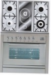 ILVE PW-90V-VG Stainless-Steel Kitchen Stove \ Characteristics, Photo