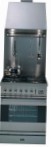 ILVE PE-60-MP Stainless-Steel Virtuves Plīts \ raksturojums, foto