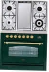 ILVE PN-90F-VG Green Кухонна плита \ Характеристики, фото