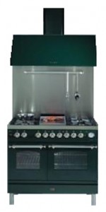 ILVE PDN-100B-VG Stainless-Steel Fogão de Cozinha Foto, características