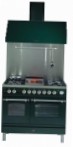 ILVE PDN-100B-VG Green Virtuves Plīts \ raksturojums, foto