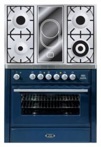 ILVE MT-90VD-VG Blue Estufa de la cocina Foto, características