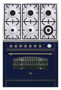 ILVE P-906N-VG Blue Кухненската Печка снимка, Характеристики