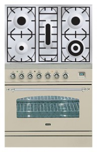 ILVE PN-80-VG Antique white Кухонная плита Фото, характеристики