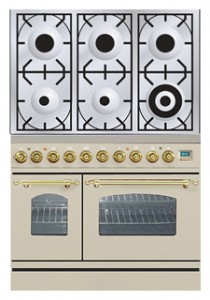 ILVE PDN-906-VG Antique white اجاق آشپزخانه عکس, مشخصات