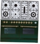 ILVE PDN-1207-VG Green रसोई चूल्हा \ विशेषताएँ, तस्वीर