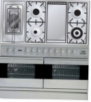 ILVE PDF-120FR-MP Stainless-Steel Virtuves Plīts \ raksturojums, foto