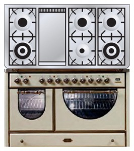 ILVE MCSA-120FD-MP Antique white Кухонная плита Фото, характеристики