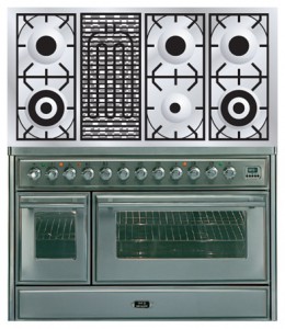 ILVE MT-120BD-MP Stainless-Steel 厨房炉灶 照片, 特点