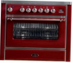 ILVE M-90-MP Red موقد المطبخ \ مميزات, صورة فوتوغرافية