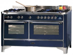 ILVE M-150B-VG Blue เตาครัว รูปถ่าย, ลักษณะเฉพาะ