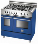BERTAZZONI W90 5 MFE BL Кухонная плита \ характеристики, Фото
