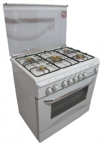 Fresh 80x55 ITALIANO white Kompor dapur foto, karakteristik