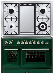 ILVE MTD-100FD-MP Green Fogão de Cozinha Foto, características