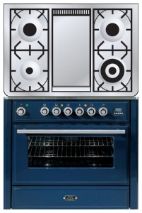ILVE MT-90FD-MP Blue Fogão de Cozinha Foto, características