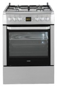 BEKO CSM 62320 DX Кухонная плита Фото, характеристики