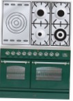 ILVE PDN-100S-VG Green Virtuvės viryklė \ Info, nuotrauka