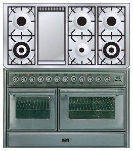 ILVE MTS-120FD-MP Stainless-Steel Σόμπα κουζίνα φωτογραφία, χαρακτηριστικά